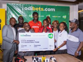 Odibets sponsors Kenya Women 3X3 Basketball Team with Ksh 5 Million